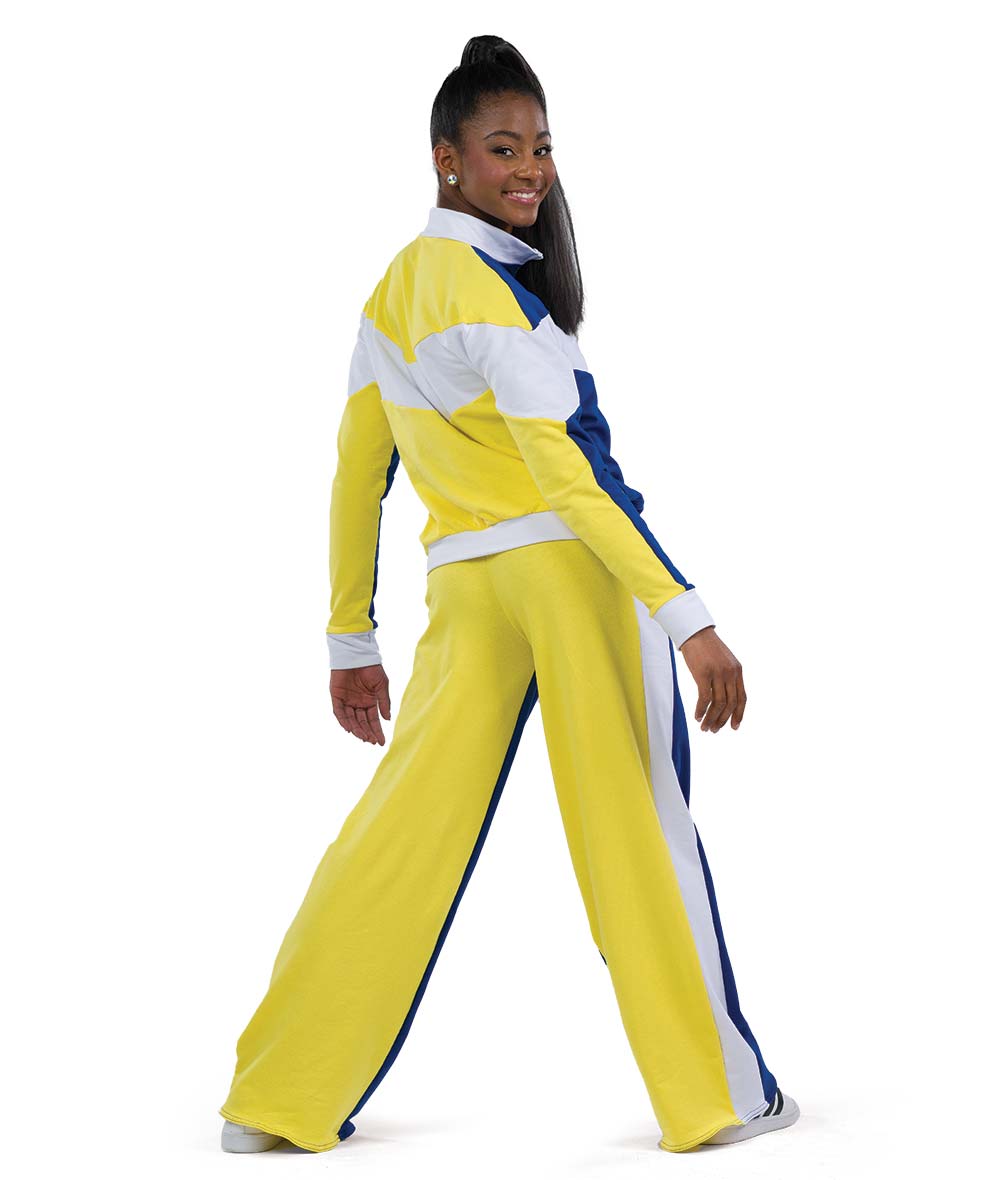 26375 Back to Back – Gender Neutral Color Blocked Dance Tracksuit Set
