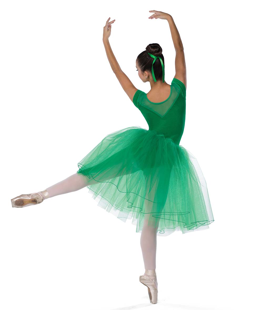 24154 Menuetto – Classic Ballet Tutu Dress with Velvet Leotard and Tulle Skirt