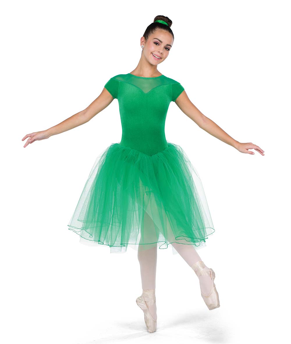 24154 Menuetto – Classic Ballet Tutu Dress with Velvet Leotard and Tulle Skirt