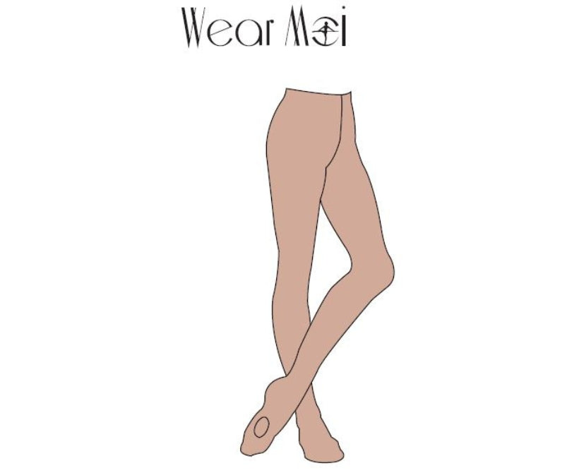 DARK PINK PREMIERE CONVERTIBLE TIGHTS