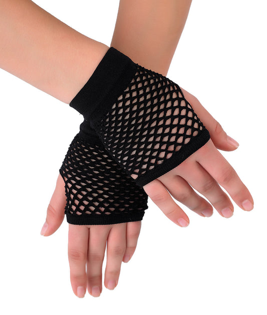 GT01Y Fishnet Gauntlets