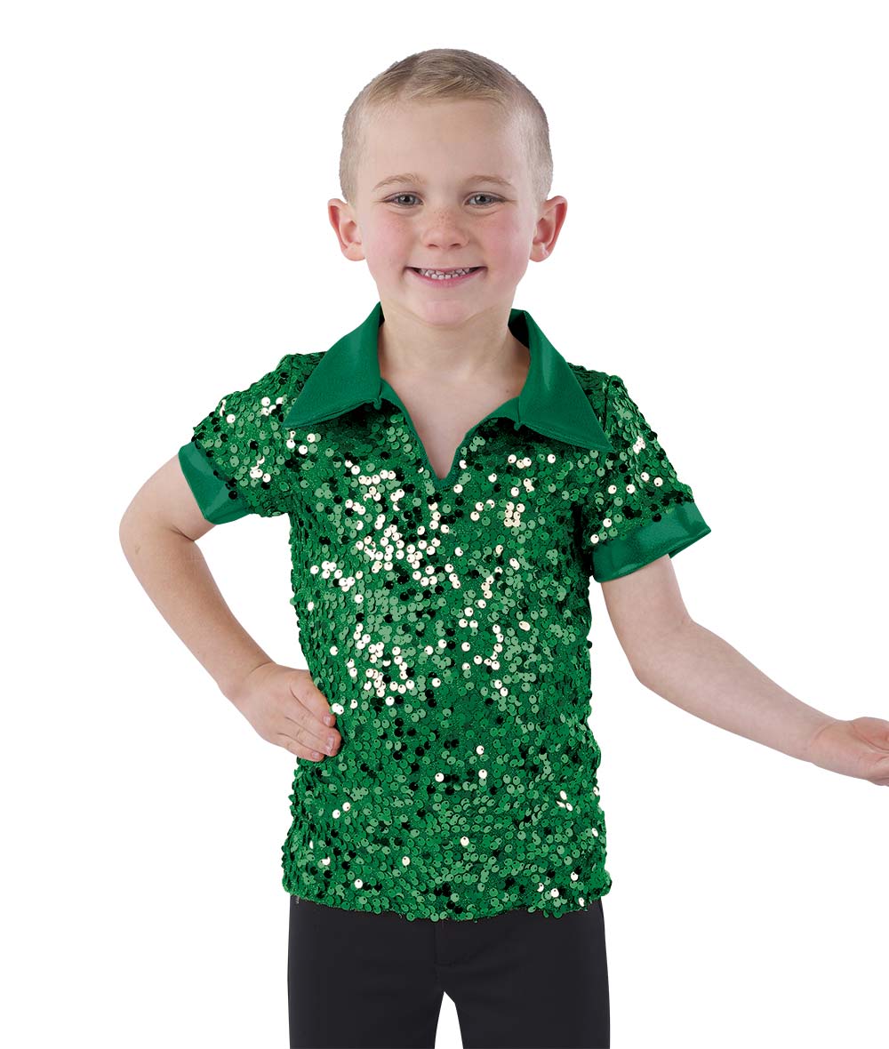21862 Sequin Boy Shirt
