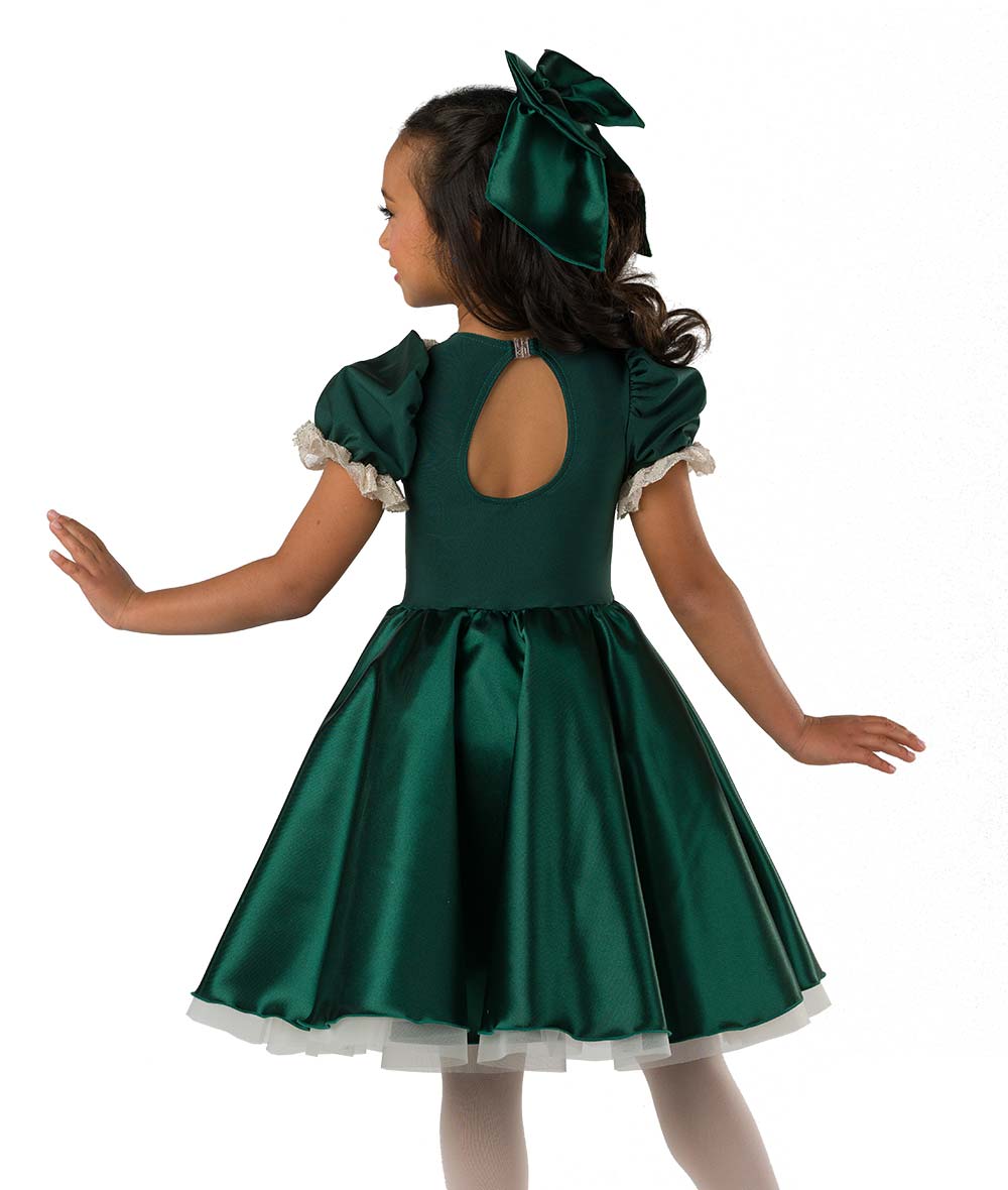 H628 Clara Classic Holiday Satin Dress for Nutcracker Ballet with Lace and Bow Accent XXLC / 98 Sangria H628 Clara Classic Holiday Satin Dress for Nutcracker Ballet with Lace and Bow Accent XXLC / 98 Sangria