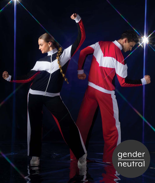 26375 Back to Back – Gender Neutral Color Blocked Dance Tracksuit Set
