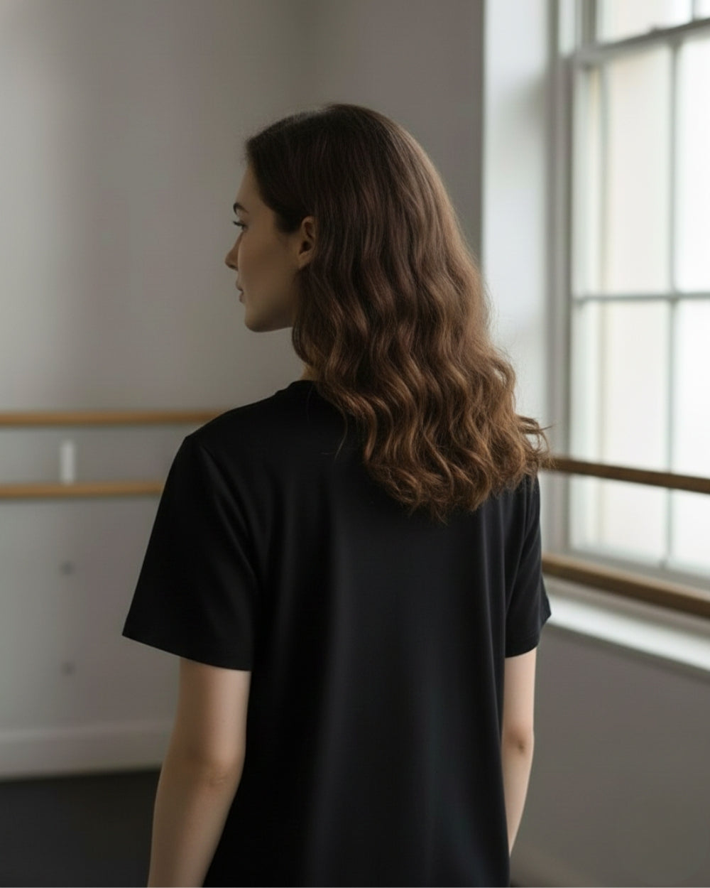 aurent. Unisex Ballet T-Shirts｜from plié with love（Black）