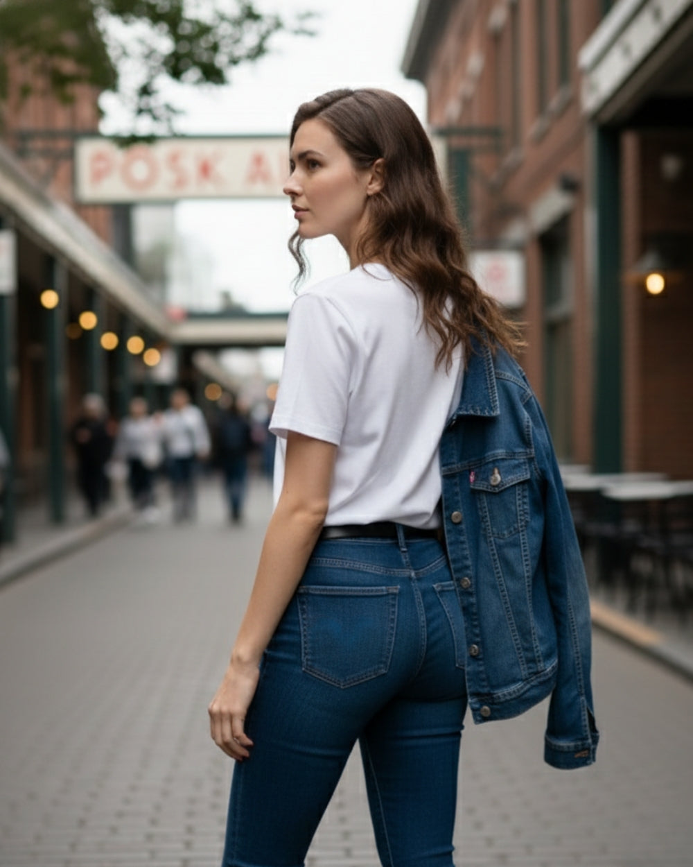 aurent. Unisex Ballet T-Shirts｜trust the plié（White）