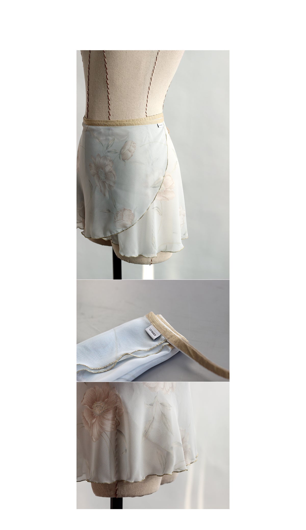 [In-Stock] Veronique Wrap Skirt SHORT / FLORA